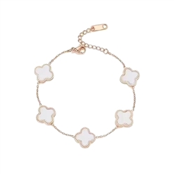 Pearl Clover Bracelet