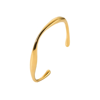 Curved C-Shape Bracelet