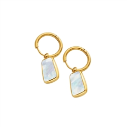 Mother of Pearl Drop Earrings