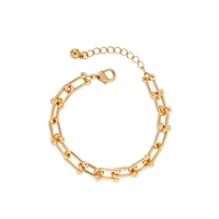 Gold Links Bracelet