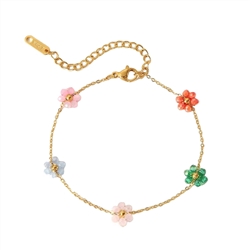 Multi Daisy Bracelet