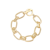 Gold Twin Loop Bracelet