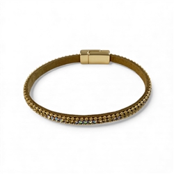 magnetic bracelet in mocha
