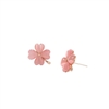 Pink Clover Earrings