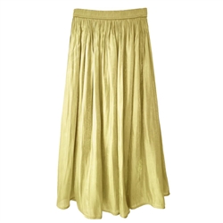 Citrine Yellow Shimmer Skirt