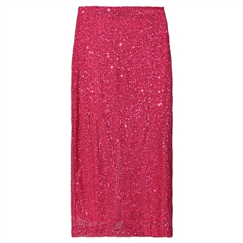 Pink Sequin Skirt