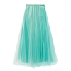 Aqua Tulle Layer Skirt