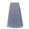 Denim Blue Tulle Layer Skirt