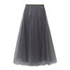 Grey Tulle Layer Skirt