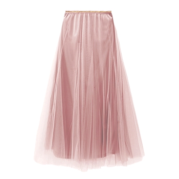 Soft Pink Tulle Layer Skirt