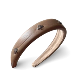 5 Bee Hairband In Brown