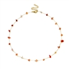 Earth Red Natural Stone Necklace