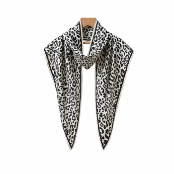 Triangular Satin Scarf