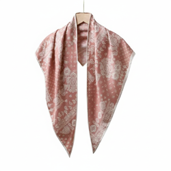 Triangular Satin Scarf