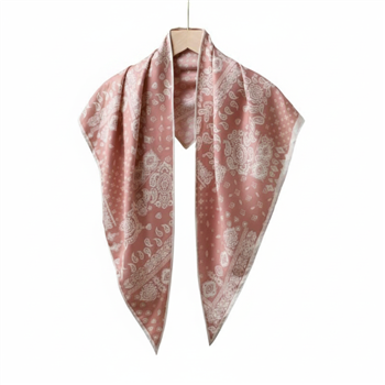 Triangular Satin Scarf