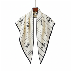 Triangular Satin Neck Scarf