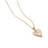 Mother of Pearl Heart Necklace