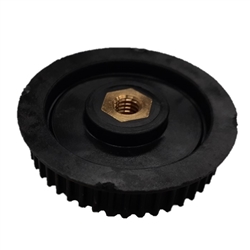 Brush Pulley with Metal Insert