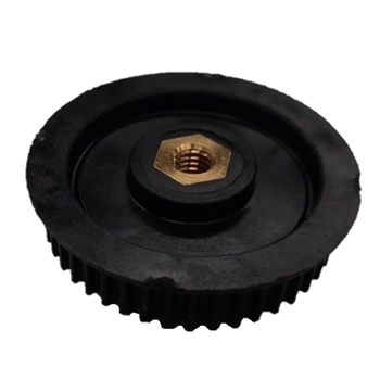 Brush Pulley with Metal Insert