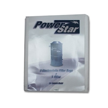 Power Star Central Vacuum Bags (3-Pack)