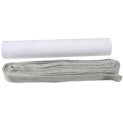 Cen-Tec 30' Hose Sock with Pull String (Gray)