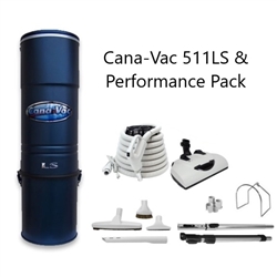 Cana-Vac 511LS Pet Pack (Complete System)