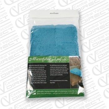 Cen-Tec DustUp Microfiber Polishing Mitt (Blue)