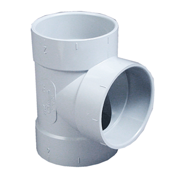 Central Vacuum 90 Degree Short Tee