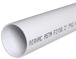 Central Vacuum Pipe 2'4" x 2" (1 Stick)