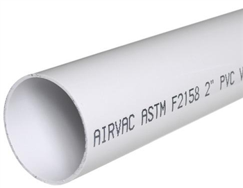 Central Vacuum Pipe 2'4" x 2" (1 Stick)