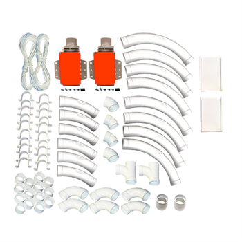 Chameleon Two Valve Installation Kit (White)