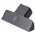 SEBO Upholstery Nozzle for AIRBELT E (Charcoal Gray)