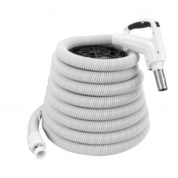 Cana-Vac 30' Low Voltage Hose Assembly (Light Gray)