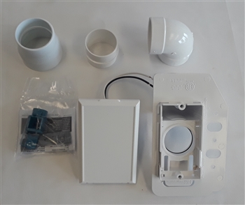 Valve Kit Without Pipe - Direct Connect (White)