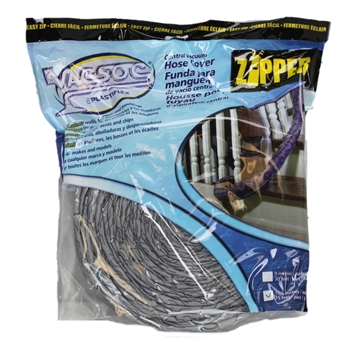 Vacsoc 35' Quilted Hose Sock with Zipper (Gray)