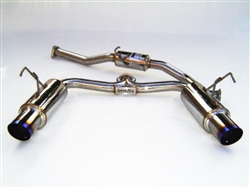 INVIDIA N1 Ti-TIP DUAL EXHAUST: S2000 00-03 (AP1)