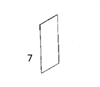 #7A BACK GLASS - HTHM11.7A