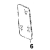 # 6. Left Side Quarter Glass - E Series - JDHM4.6