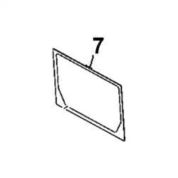 # 7. Back Glass - New D Series - JDHM6.7