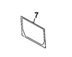 #7 BACK GLASS - JDHM7.7