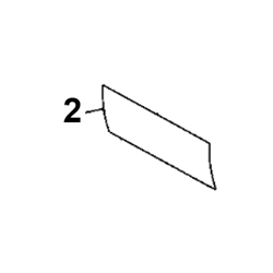 # 2. Lower Windshield - New D Series Zero Tail Swing (RTS) - JDHM8.2