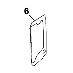 # 6. Left Side Quarter Glass - New D Series Zero Tail Swing (RTS) - JDHM8.6