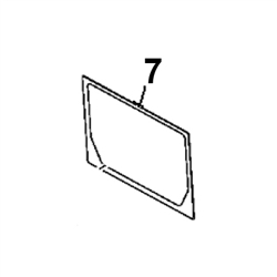 # 7. Back Glass - New D Series Zero Tail Swing (RTS) - JDHM8.7