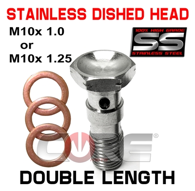Core Moto stainless Double length bolts