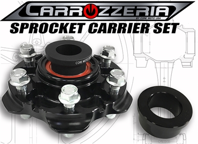 carrozzeria wheels sprocket carrier replacement