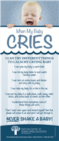 When My Baby Cries Magnet