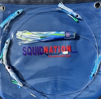 Octopus Squid Daisy Chain 7 1/2 Squids – Spider Rigs/Rigged&Ready