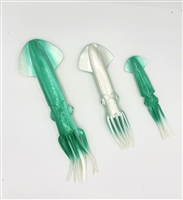 Limited Edition Rubber Squid - Green Mackerel Series