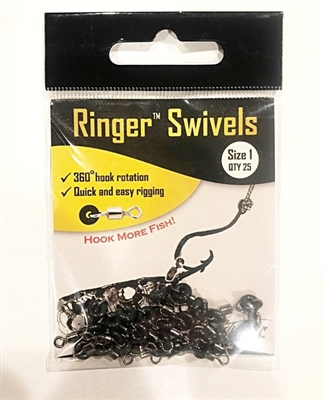 Ringer Swivel #1 25 Pack Made in China