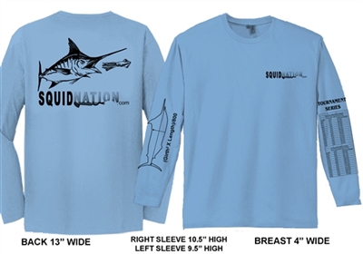 Squidnation Tournament Series Performance Shirt Marlin